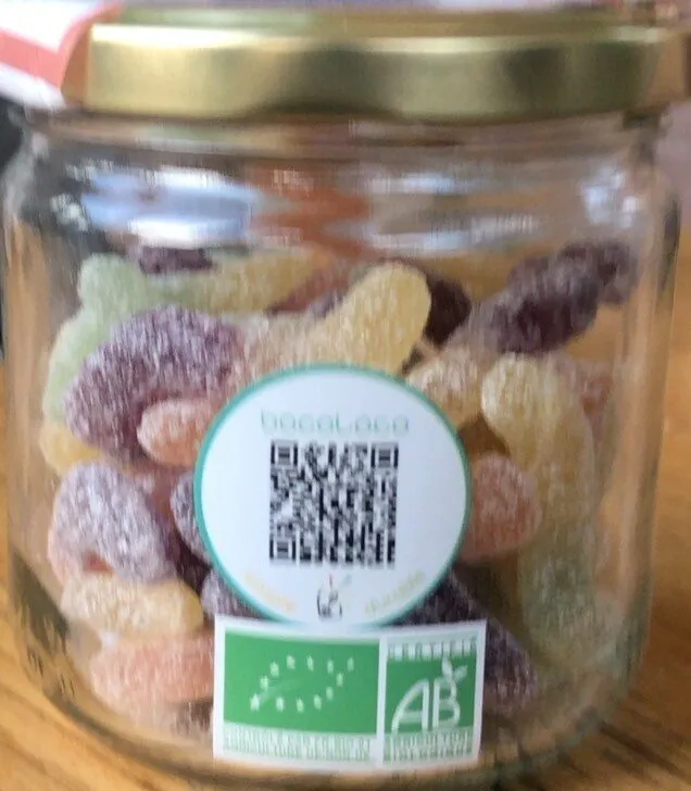 Bonbons acidules vegan bio