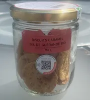 Biscuits caramel sel de guerande