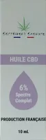 Huile CBD 6 pourcents Spectre Complet