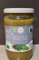 Velouté de courgettes au basilic frais