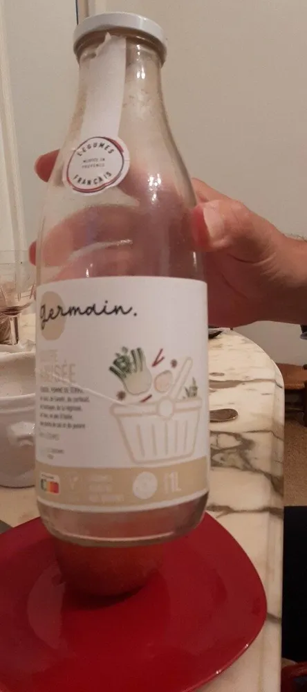 Soupe anisée