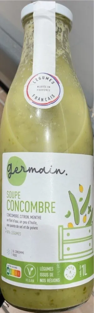 Soupe concombre