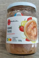 Compotes pomme fraise