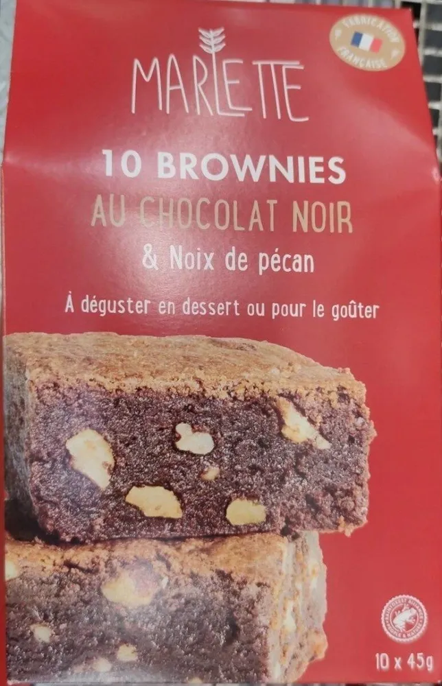 Brownies au chocolat noir et noix de pécan