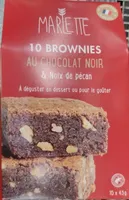 Brownies au chocolat noir et noix de pécan
