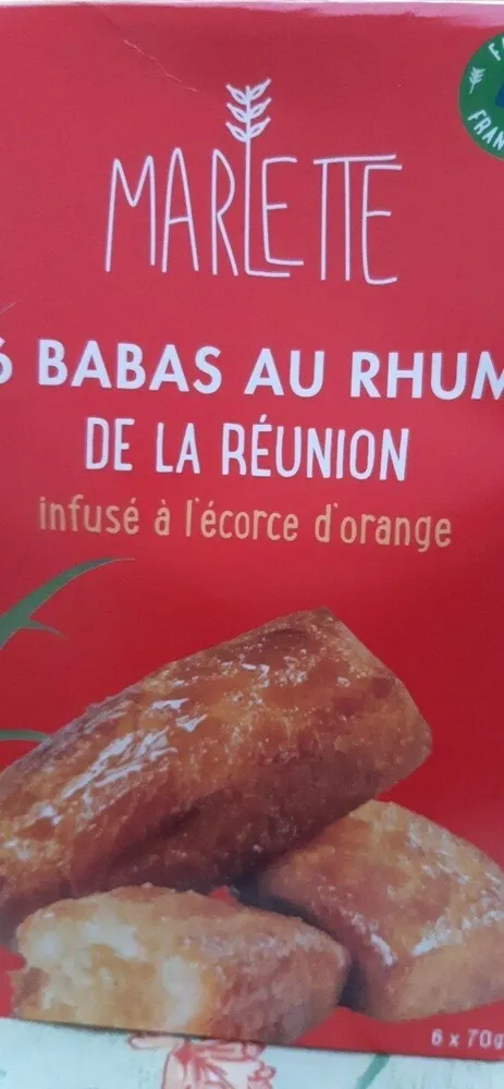 6 babas au rhum de la Réunion