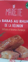 6 babas au rhum de la Réunion
