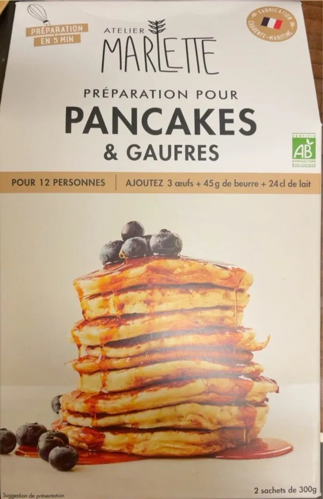 Préparation pour pancakes