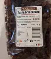 Raisin brun sultana