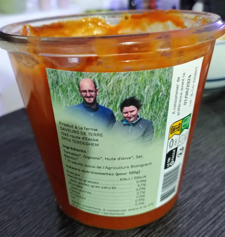Coulis de tomates