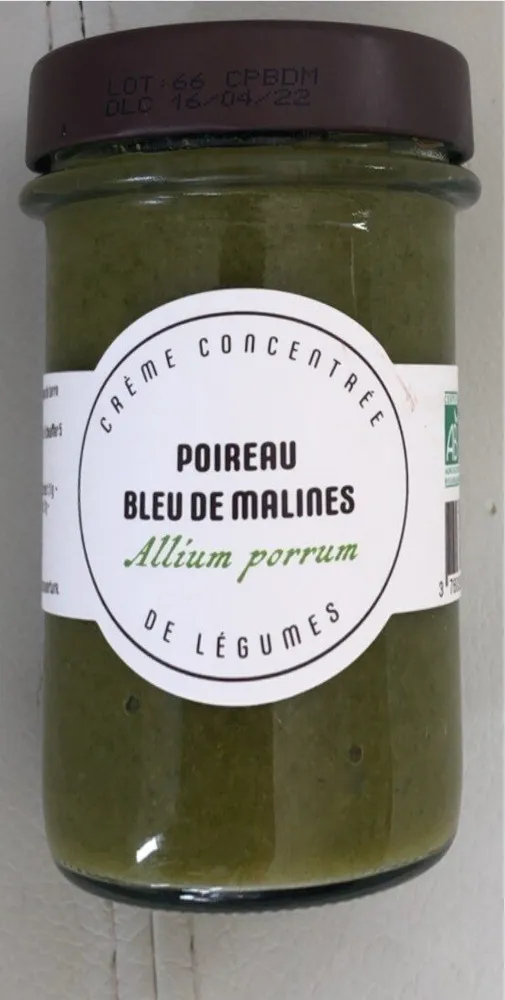 Crème concentrée de Poireau et Bleu de Malines