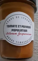 Soupe de légumes tomate et poivron population