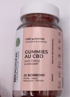 Gummies au CBD - Antistress & Apaisant - goût pêche