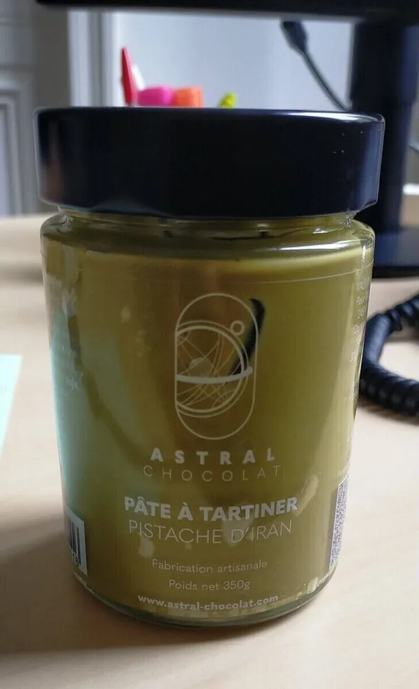 Pâte à tartiner pistache d'iran