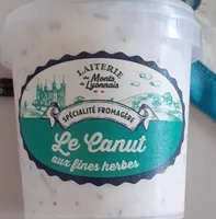 Spécialité fromagère Canut ail et fines herbes