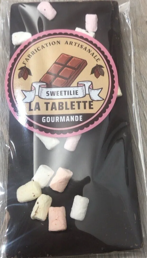 Tablette de chocolat noir MINI CHAMALLOW