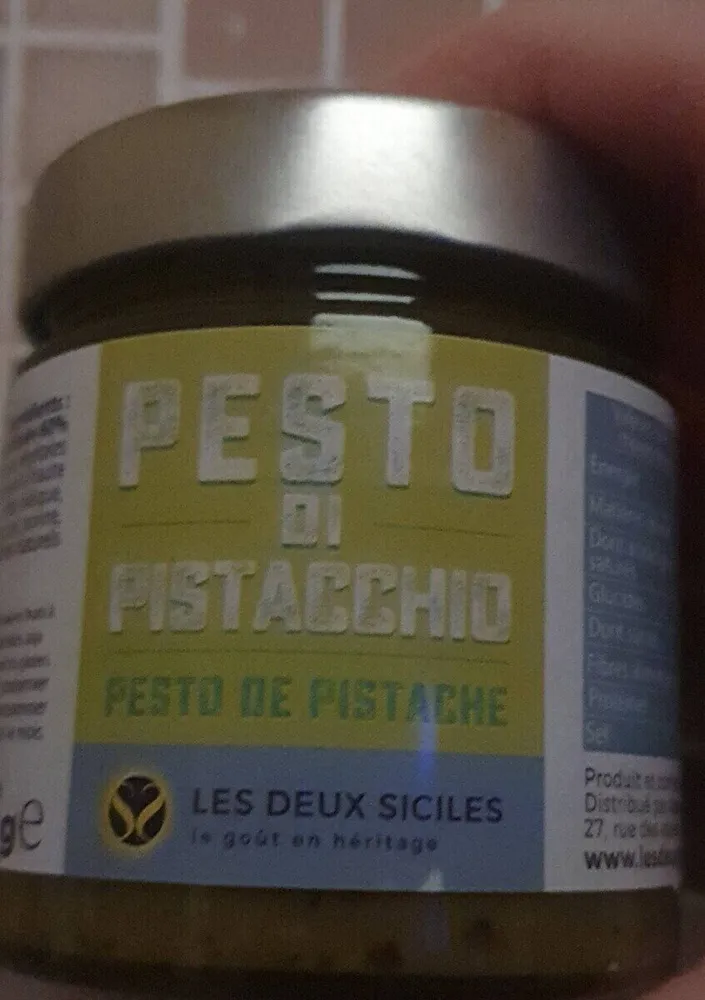 PESTO DI PISTACCHIO PESTO DE PISTACHE