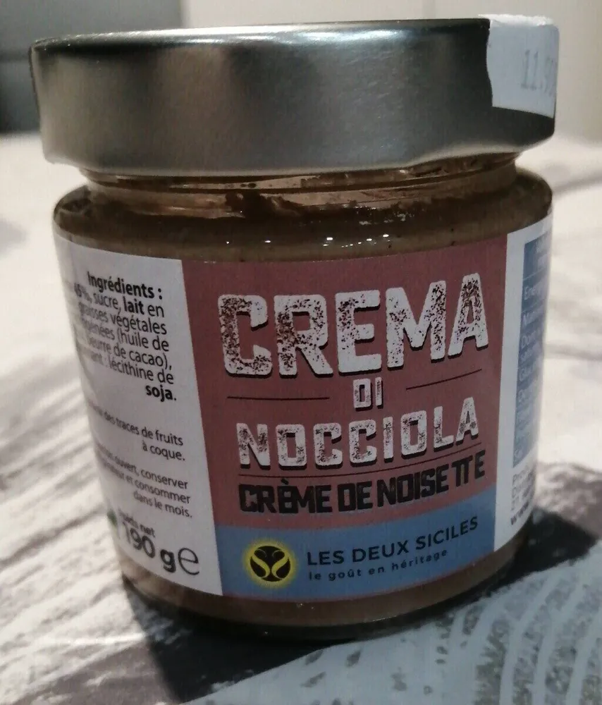 Crème de noisette