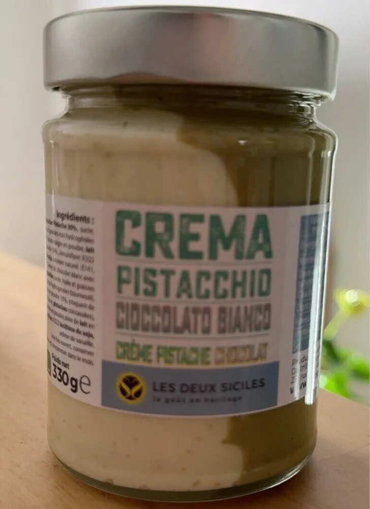 Crema Pistacchio cioccolato bianco