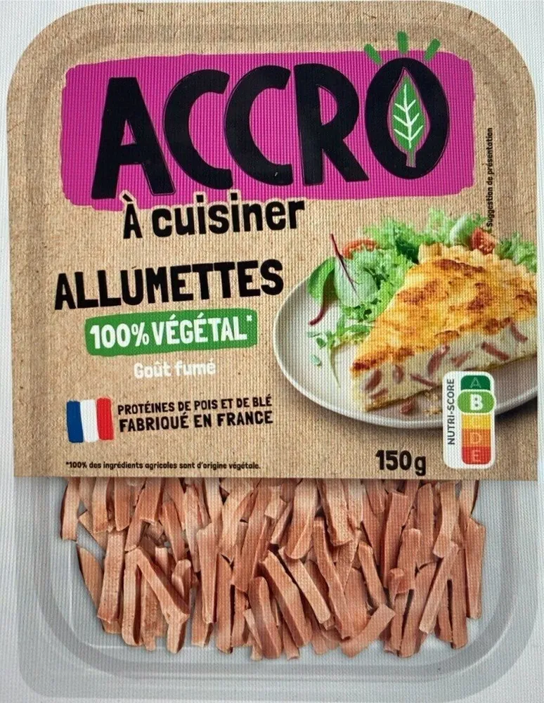 Allumettes végétales