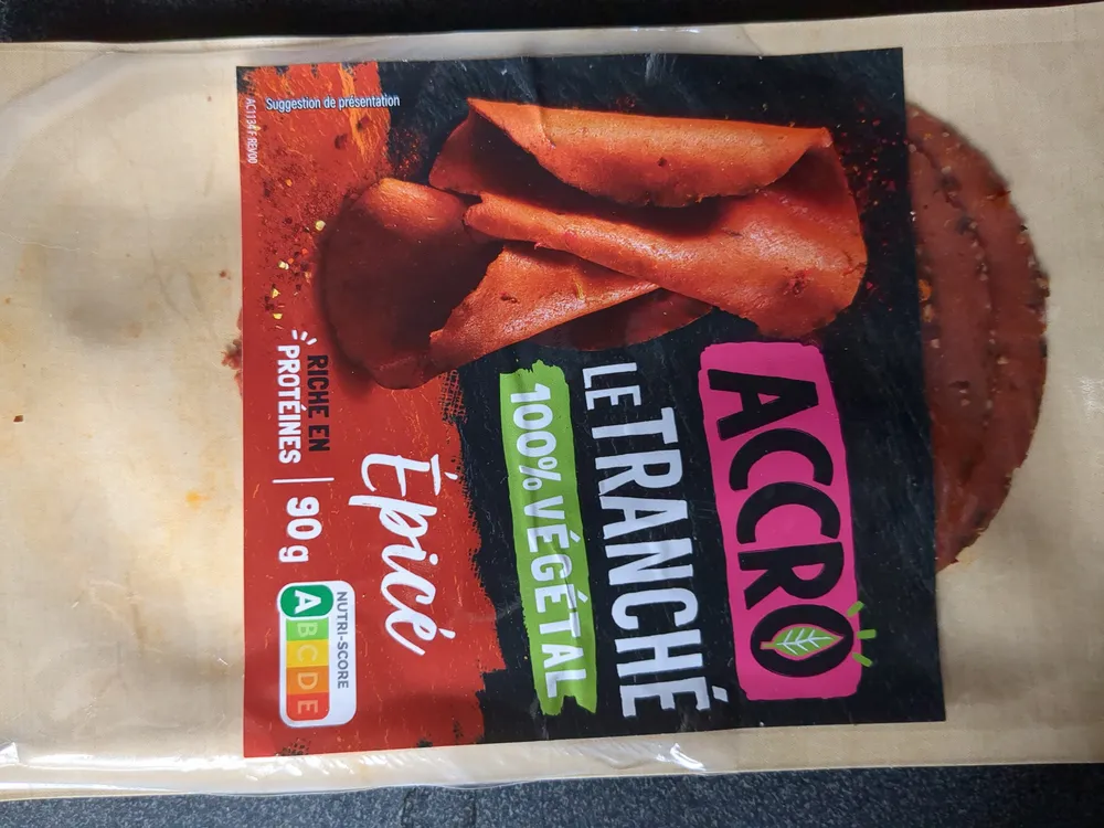 Le Tranché 100% Végétal Épicé