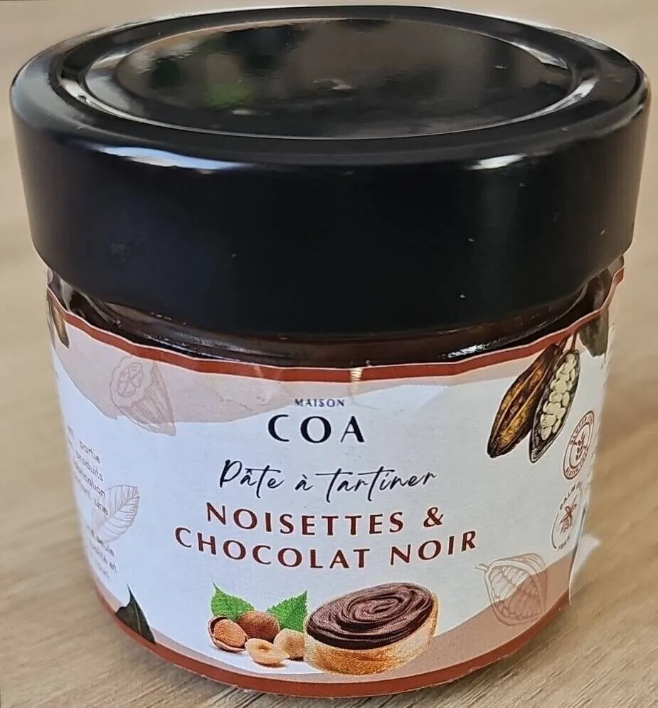 Pâte à Tartiner Noisette & Chocolat Noir