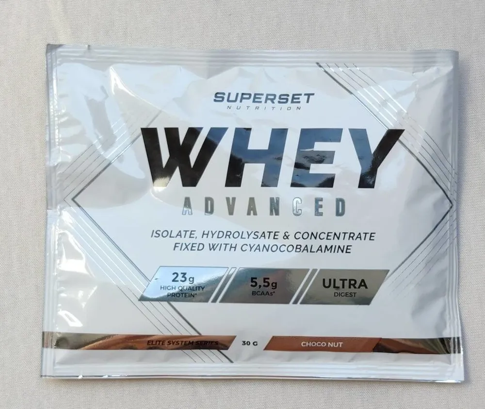 Whey advanced Choco nut
