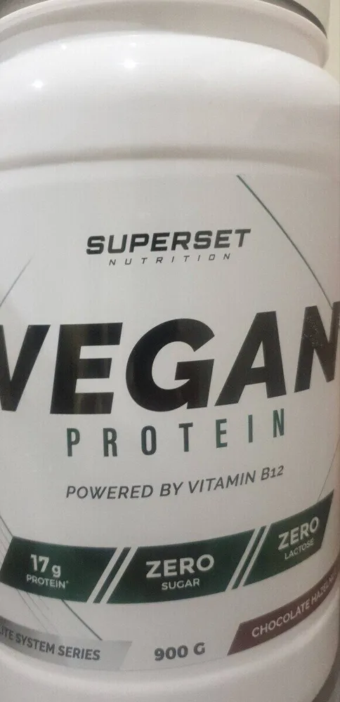 Vegan protein Chocolate Hazelnut