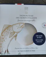 Saumon fumé des fjords d'Islande