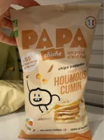 Chips de pois chiche BIO - Houmous Cumin