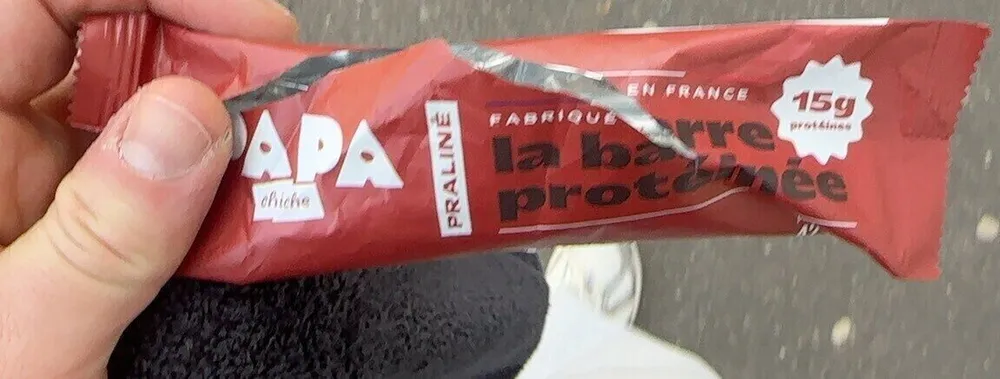 la barre proteinee praline