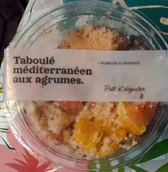 Taboulé méditerranéen aux agrumes