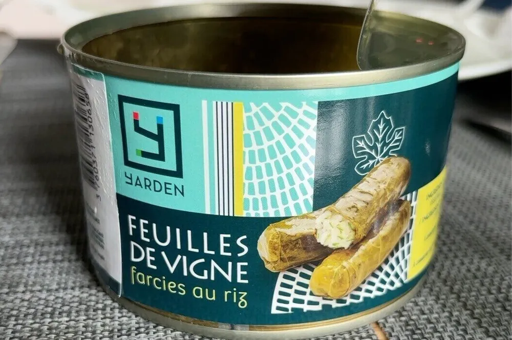 Feuille De Vigne Farcies Au Riz