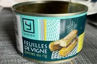 Feuille De Vigne Farcies Au Riz