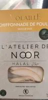 Chiffonnade de poulet saveur miel