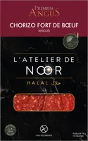 Hot beef chorizo Chorizo fort de bœuf