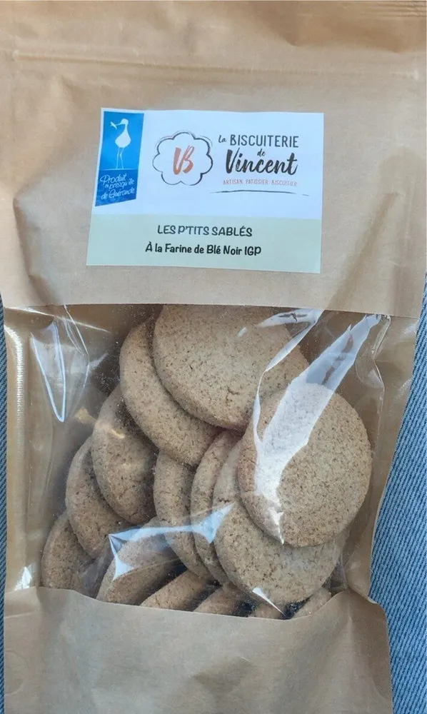 Les P’tits Sablés à la farine de Blé Noir