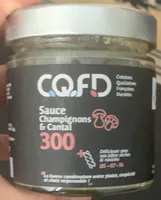 Sauce champignon et Cantal