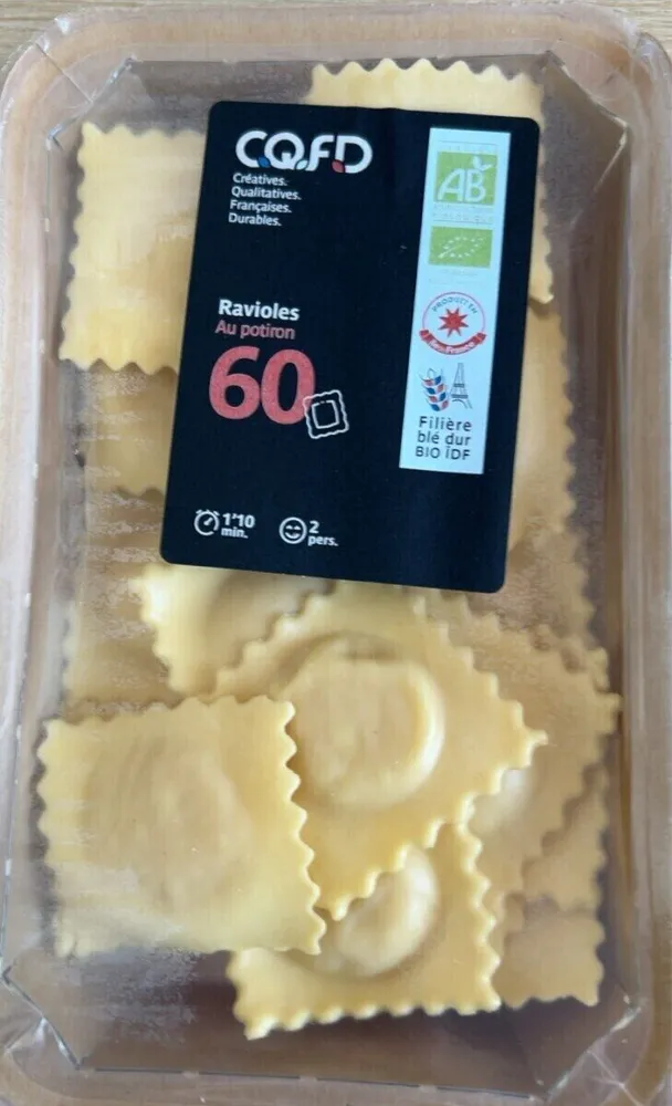 Ravioles au potiron