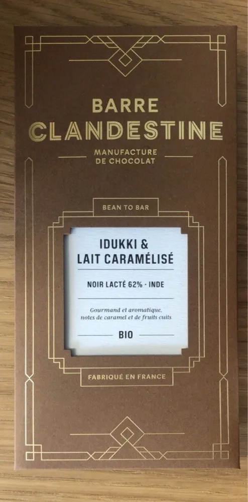 Chocolat lait caramélisé