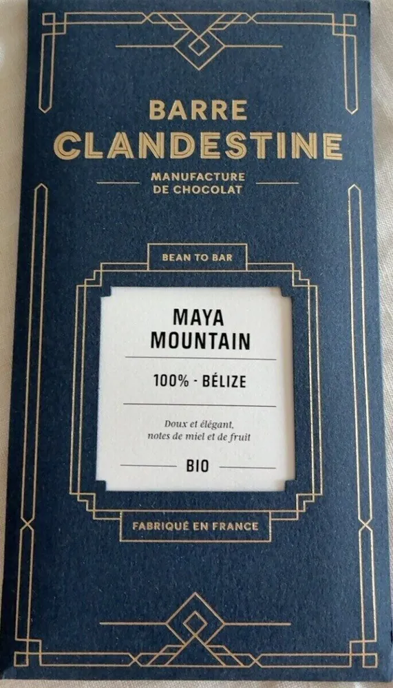 Chocolat maya mountain 73% Belize