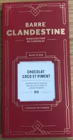 Chocolat Coco et piment