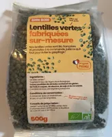 Lentilles vertes Fabriquées sur mesure