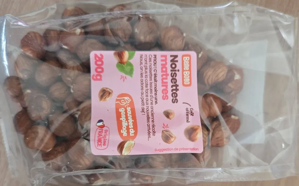 Noisettes matures