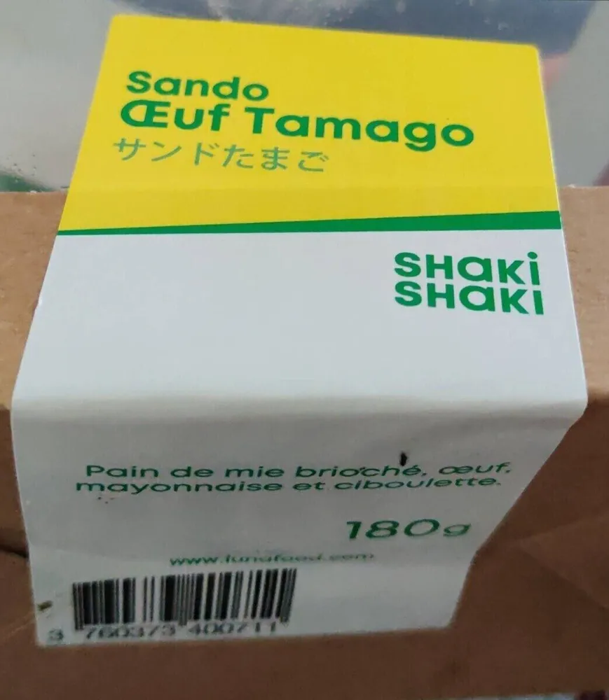 Sando œuf tamago