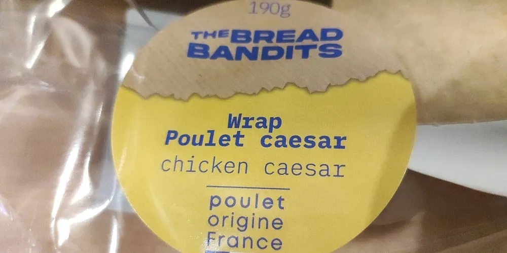 Wrap poulet césar