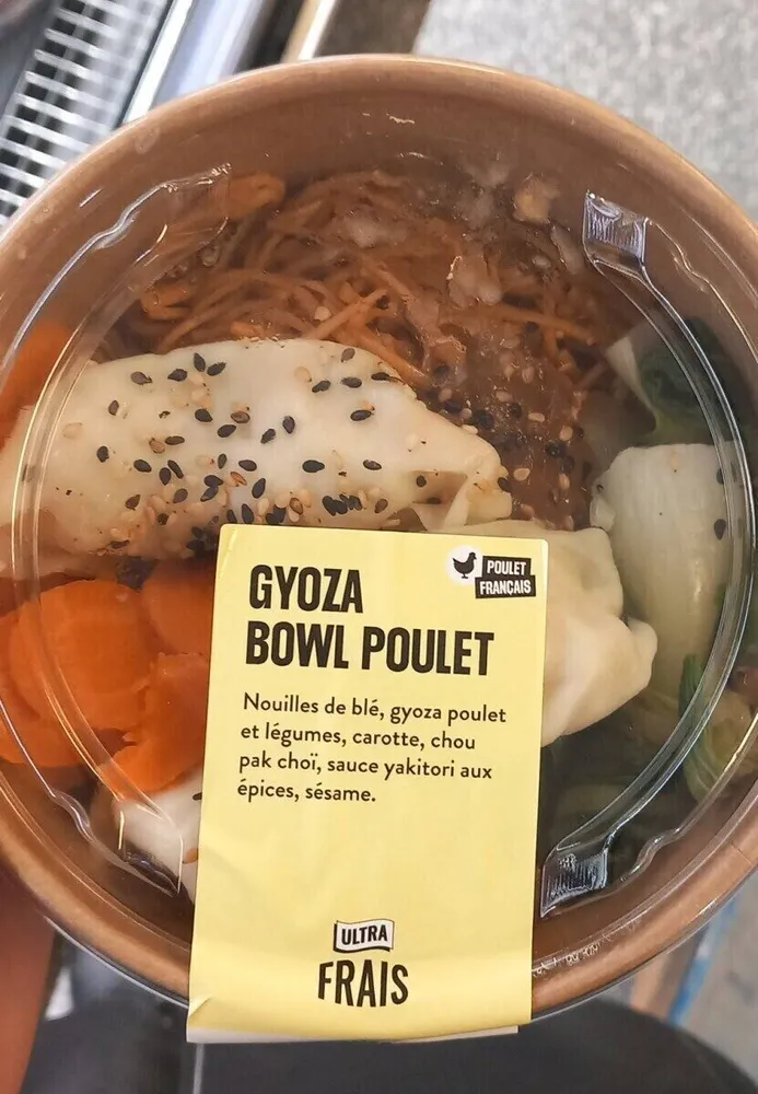Gyoza bowl poulet