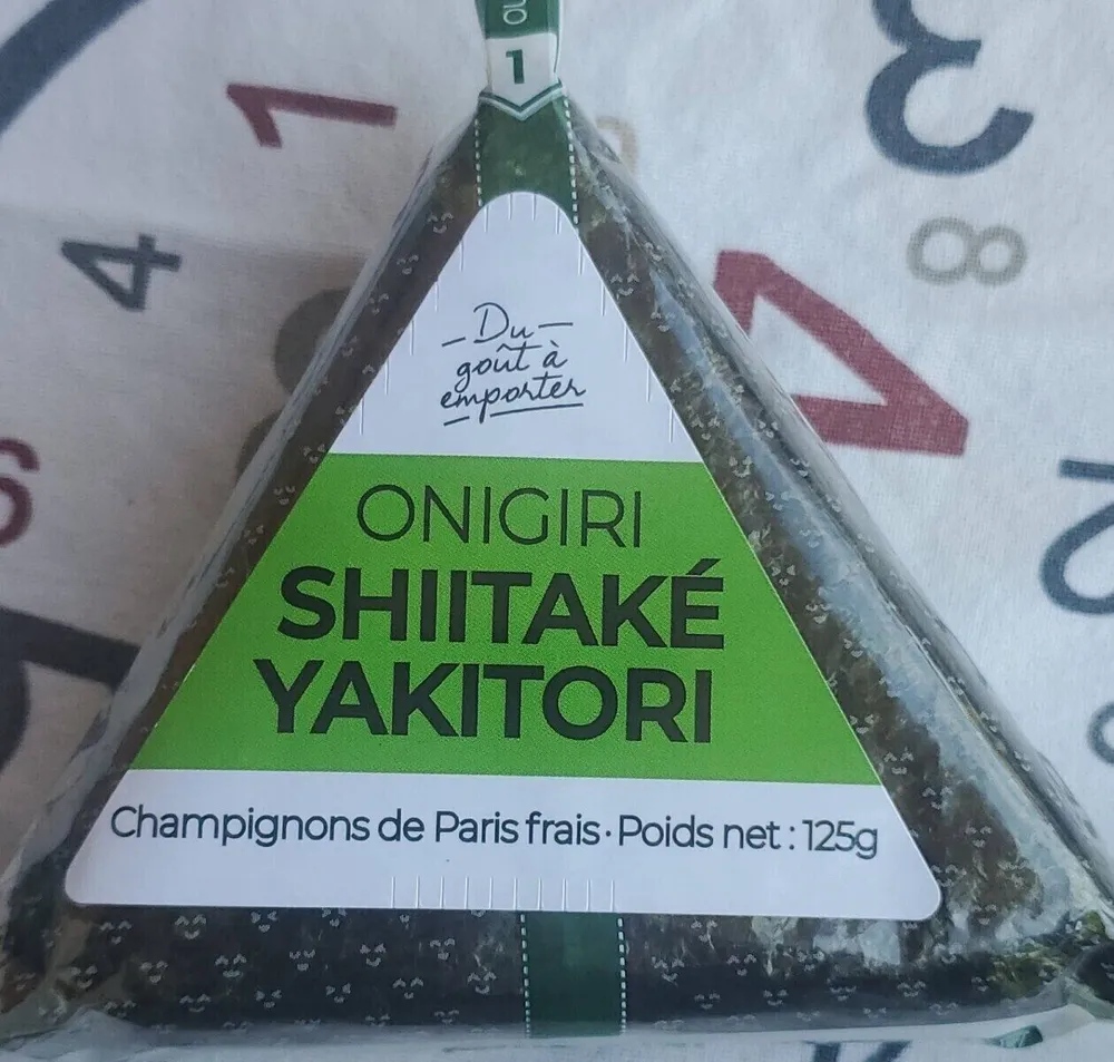 Onigiri shiitake, Yakitori