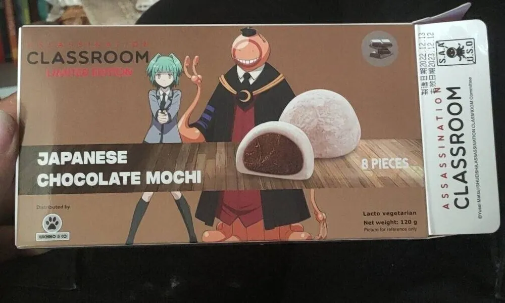 Japanese chocolate mochi