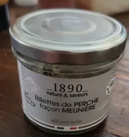 Rillettes de perche façon meunière